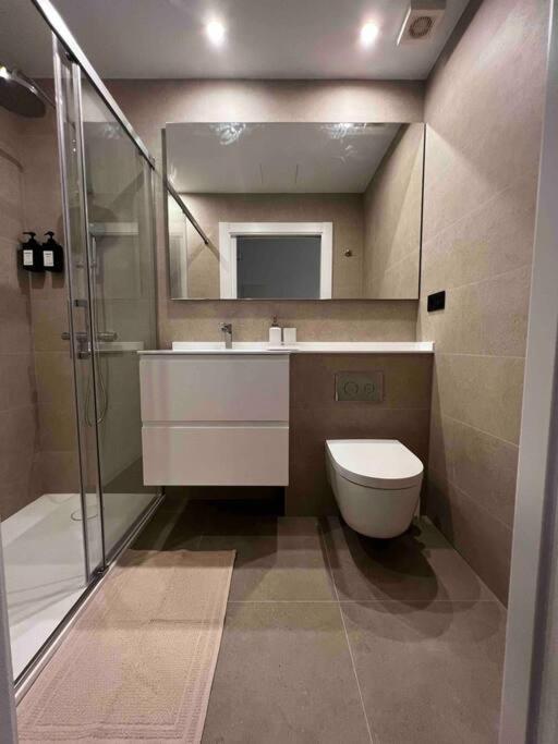 Апартаменты Malecon 47 Apartamento Reformado En Primera Linea Мухия Экстерьер фото