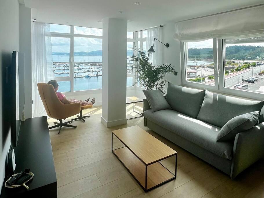 Апартаменты Malecon 47 Apartamento Reformado En Primera Linea Мухия Экстерьер фото
